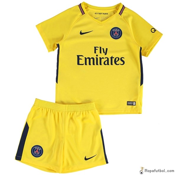 Camiseta Paris Saint Germain Replica Segunda Ropa Niños 2017/18